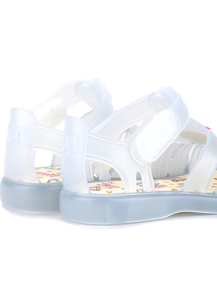 TOBBY V.KITTY Beyaz Unisex Çocuk Düz Sandalet