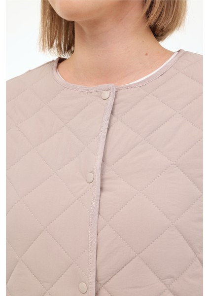 Wl Shad 1KT12 5fx Bej Kadın Mont