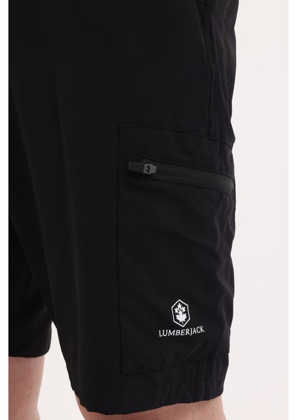 Lumberjack ML ALEX 20SN521 5FX Siyah Erkek Şort
