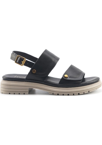 Inci Incı Busy 5fx Siyah Kadın Düz Sandalet