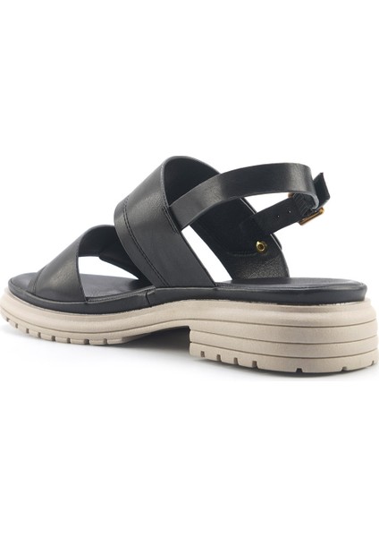 Inci Incı Busy 5fx Siyah Kadın Düz Sandalet