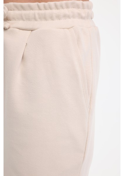 Wl Delbın 22BT278 5fx Bej Kadın Eşofman Altı