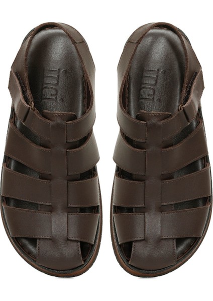 Inci Incı Candola 5fx Kahverengi Erkek Sandalet