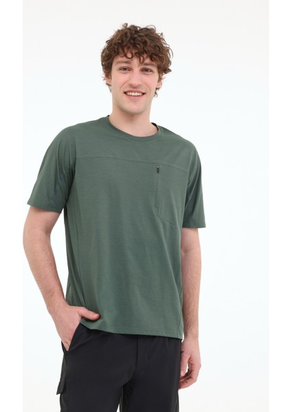 ml Keys 11YMMT22037 5fx Yeşil Erkek Kısa Kol T-Shirt