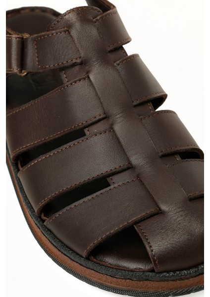 Inci Incı Candola 5fx Kahverengi Erkek Sandalet