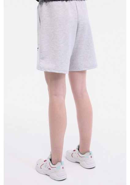 WB ANNA 20SL19 5FX GRI MELANJ Kadın Şort