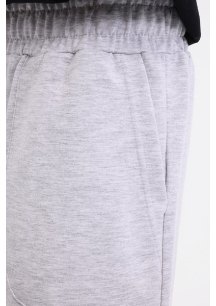 WB ANNA 20SL19 5FX GRI MELANJ Kadın Şort