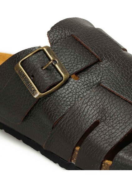 MOSSA 5FX Kahverengi Erkek Terlik