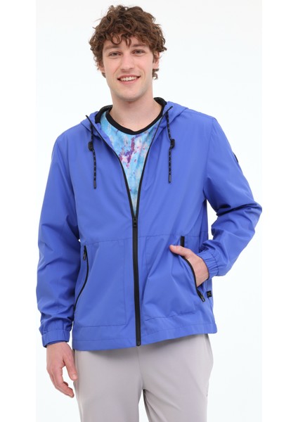 ml Indıgo 8PRF115 5fx Saks Erkek Yağmurluk