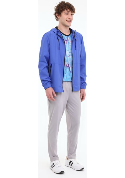 ml Indıgo 8PRF115 5fx Saks Erkek Yağmurluk