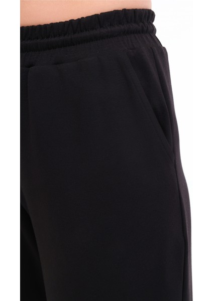 Wl Gaıl 22BT232 5fx Siyah Kadın Eşofman Altı