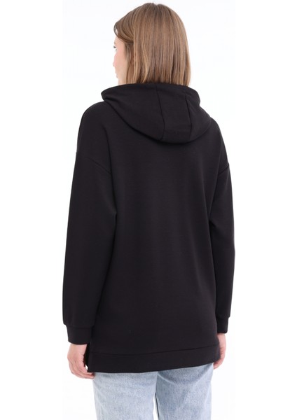 Wl Ilse 17BT231 5fx Siyah Kadın Sweatshirt