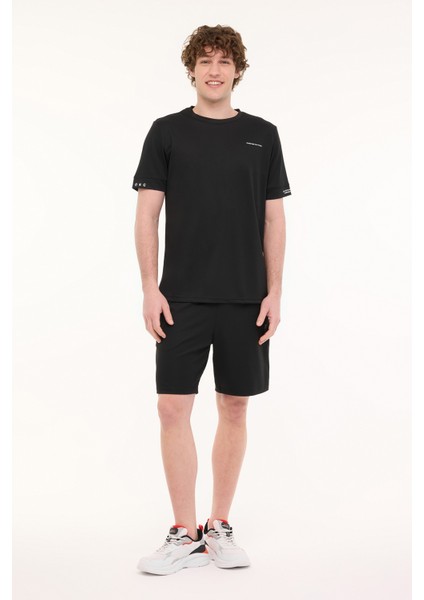 ml Paulx 11ATL104 5fx Siyah Erkek Kısa Kol T-Shirt