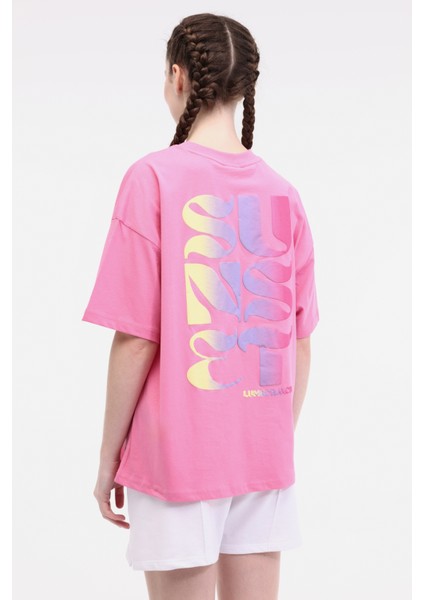 Wl Moıra 11F212 5fx Pembe Kadın Kısa Kol T-Shirt