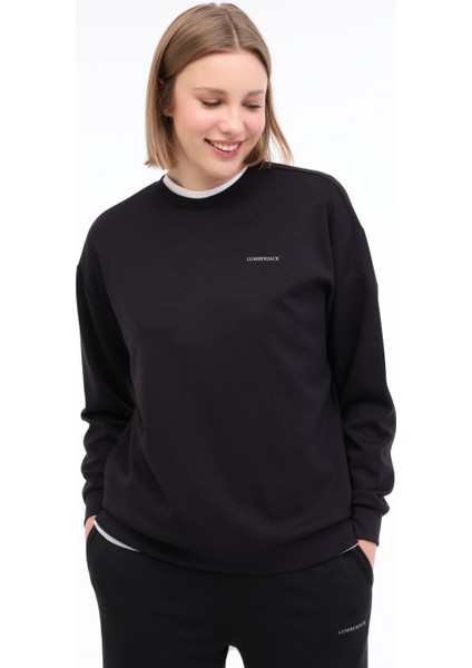 Wl Gaıl 16BT230 5fx Siyah Kadın Sweatshirt