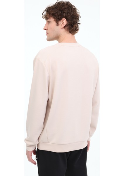 MB MOD 16MZ-303 5FX Bej Erkek Sweatshirt