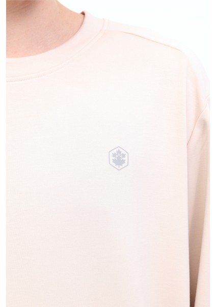 MB MOD 16MZ-303 5FX Bej Erkek Sweatshirt