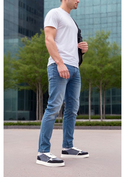 238636 5fx Mavi Erkek Sneaker
