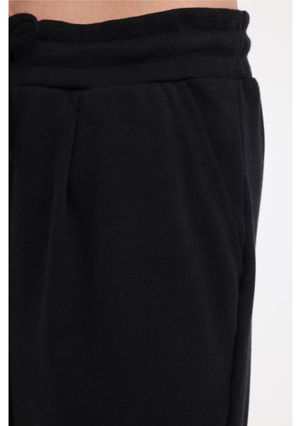 Wl Delbın 22BT278 5fx Siyah Kadın Eşofman Altı