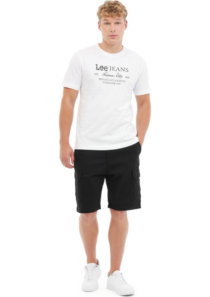 Regular Fit Normal Kesim Normal Bel Siyah Şort