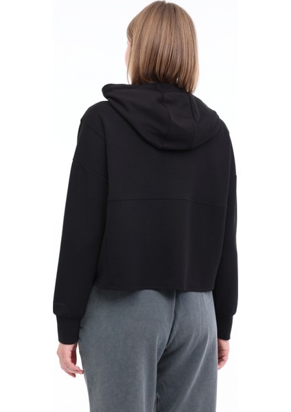 Wl Enya 17MS434 5fx Siyah Kadın Sweatshirt