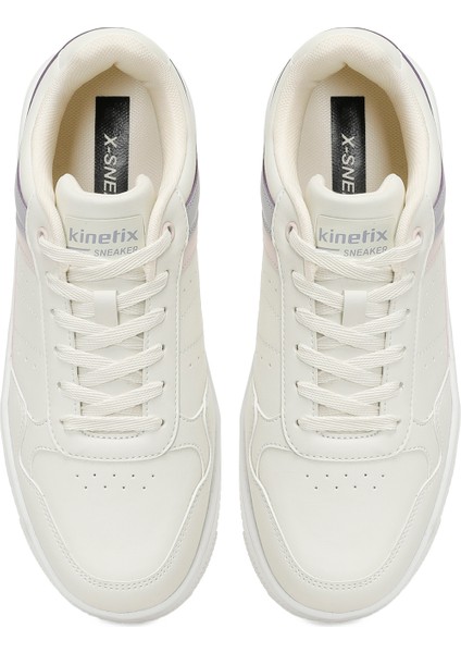 LOWNER PU W 5FX Ekru Kadın Sneaker