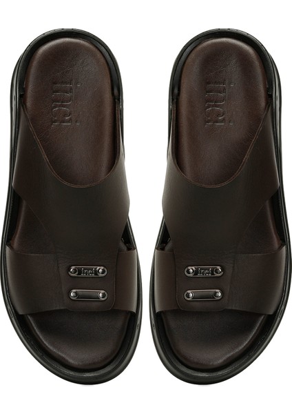 Inci Incı Dunbarı 5fx Kahverengi Erkek Terlik