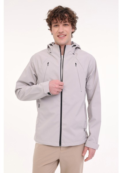 ml 8 HW2770 5fx Bej Erkek Yağmurluk