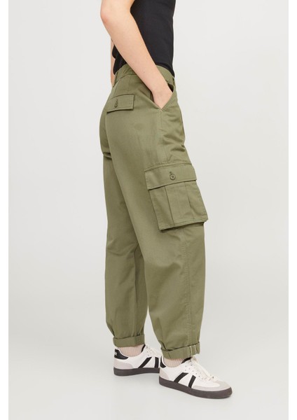 JJXX Jxmaddy Rlx Balloon Mw An Yeşil Kadın Pantolon