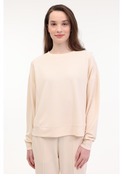 Wl Gaıa 16MS436 5fx Bej Kadın Sweatshirt