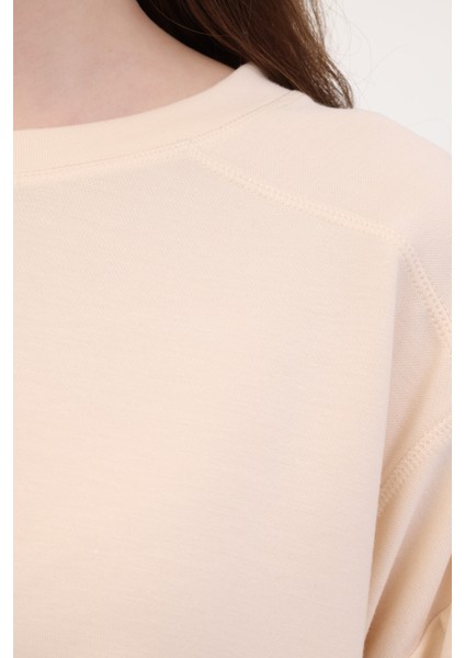 Wl Gaıa 16MS436 5fx Bej Kadın Sweatshirt