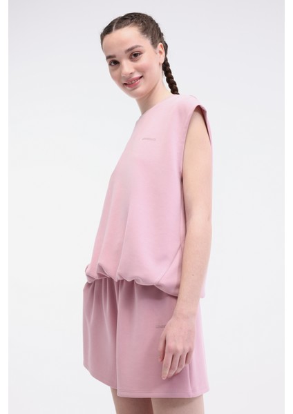 Wl Marzıa 11MS444 5fx Pembe Kadın Kısa Kol T-Shirt