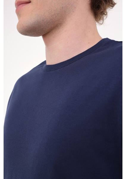 MB PAM C 11SN220 5FX Lacivert Erkek Kısa Kol T-Shirt