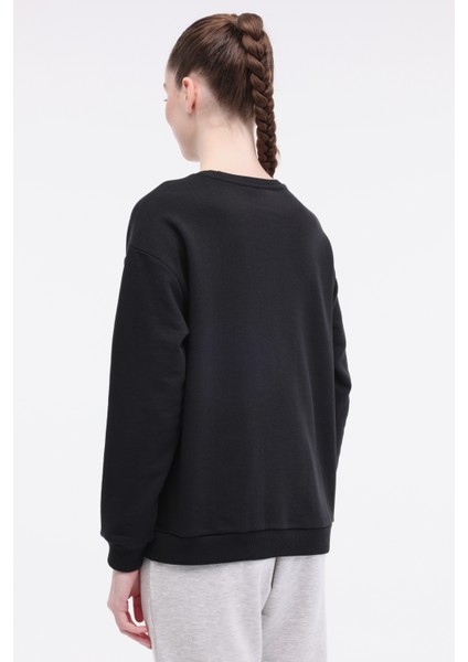 Wl Jewel 16bt202 5fx Siyah Kadın Sweatshirt