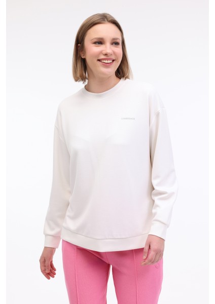 Wl Gaıl 16BT230 5fx Ekru Kadın Sweatshirt