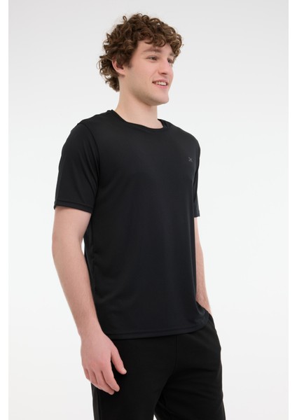 MB Pes C 11SN225 5fx Siyah Erkek Kısa Kol T-Shirt