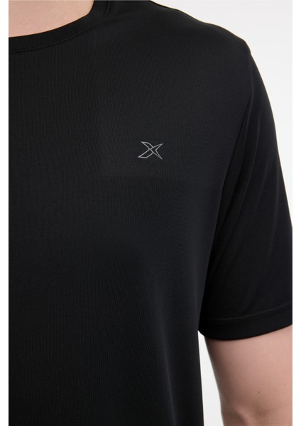 MB Pes C 11SN225 5fx Siyah Erkek Kısa Kol T-Shirt