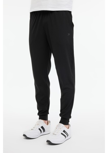 MB PES 22SN224 5FX Siyah Erkek Eşofman Altı