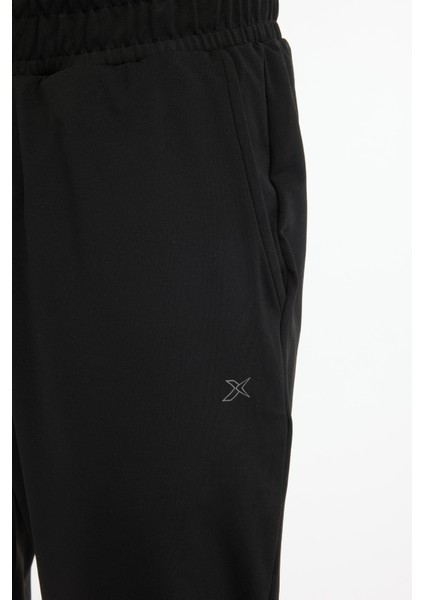 MB PES 22SN224 5FX Siyah Erkek Eşofman Altı