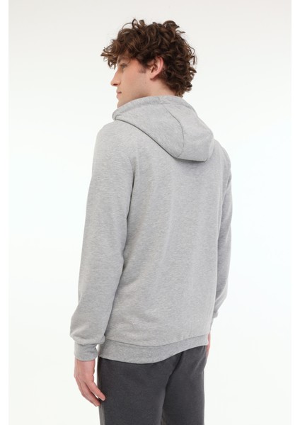 MB 18SN87 5FX Gri Erkek Eşofman Üstü