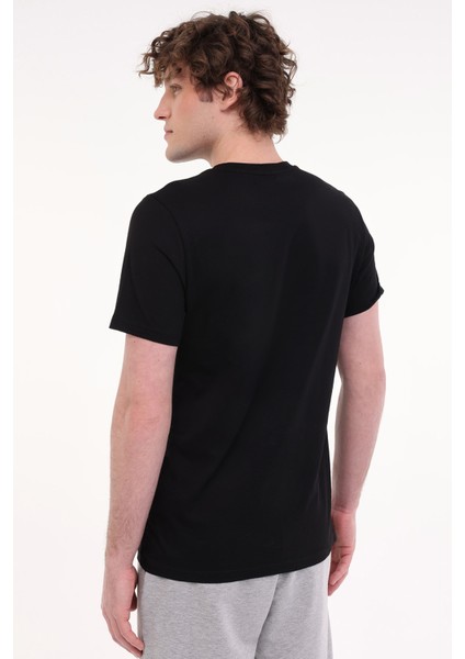 MB PAM C 11SN220 5FX Siyah Erkek Kısa Kol T-Shirt