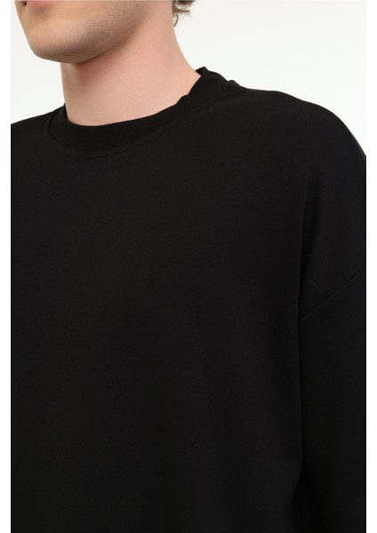 ML FRANCO 11FF11 5FX Siyah Erkek Kısa Kol T-Shirt