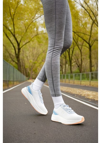 Bafra 5fx Beyaz Kadın Koşu Ayakkabısı