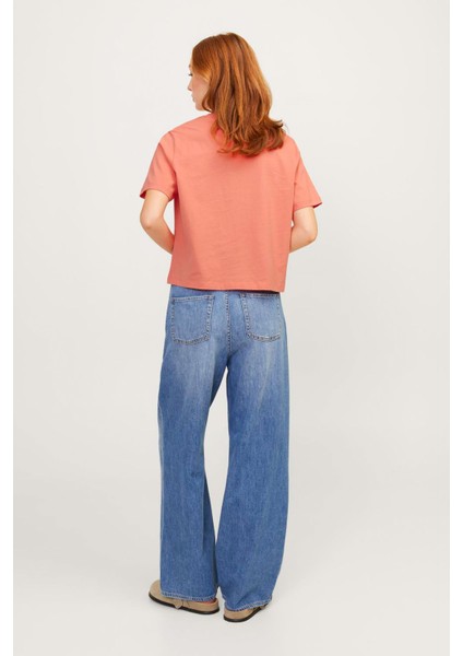 JXSALLY REG ONECK SS TEE Yavruağzı Kadın Kısa Kol T-Shirt