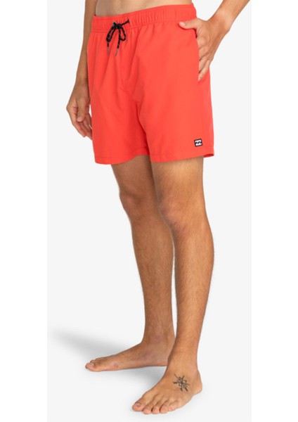 ALL DAY JAMV Kırmızı Erkek Deniz Şortu