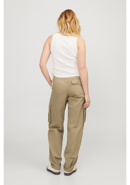 Jjxx Jxmaddy Kadın Bej Pantolon 12253012-INCENSE