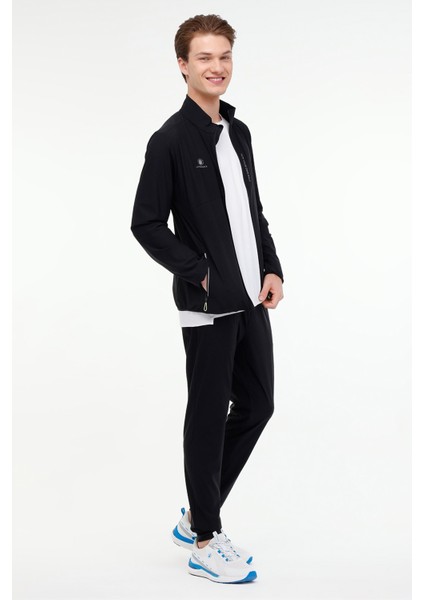 ml Quane 18PRF2026 4fx Siyah Erkek Eşofman Üstü