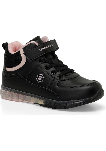 CAP HI 4PR Siyah Kız Çocuk Spor Ayakkabı