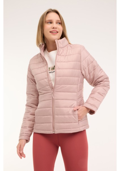 Wb Padded 1SN659 4pr Pastel Mor Kadın Mont