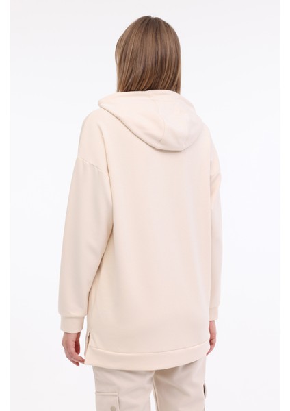 WL ILSE 17BT231 5FX Gri Kadın Sweatshirt